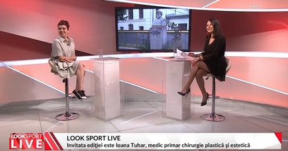 Medicina, între pasiune şi sacrificiu! VIDEO | Medicul Ioana Tuhar a fost la Look Sport LIVE