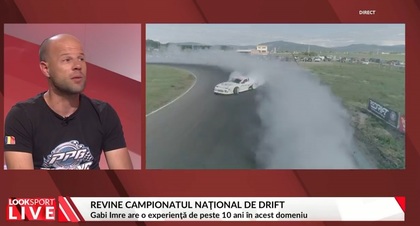 VIDEO | Gabi Imre, toate detaliile despre Campionatul Naţional de Drift ce va debuta în acest weekend: "E puţin sinistru să concurăm fără spectatori"