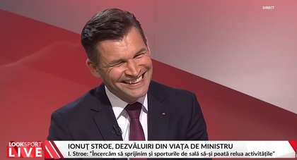 Provocarea Look Sport LIVE: Q&A cu şeful MTS! Cu ce echipe ţine Ionuţ Stroe, cel mai mare regret sau pe cine ar invita la cină
