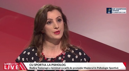 VIDEO | De ce e important un psiholog în viaţa oricărei echipe şi cu ce probleme merg sportivii la cabinet. Rodica Tomoioagă la Look Sport LIVE