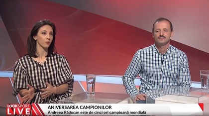 Dinastia campionilor! Coincidenţele incredibile care îi leagă pe Andreea Răducan şi Marius Urzică. VIDEO | Cei doi, sărbătoriţi la Look Sport LIVE + mesajul lui Octavian Bellu