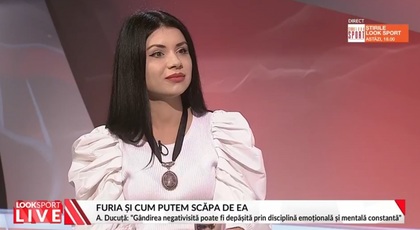 Look Sport LIVE | Ana Maria Ducuţă şi Raluca Muntean despre cum poate fi controlată furia în sport