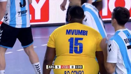 Radu Banciu, despre "Gigantul" de la Mondialul de handbal: "Fabulos! Are 254 de kilograme... 158 fără TVA"