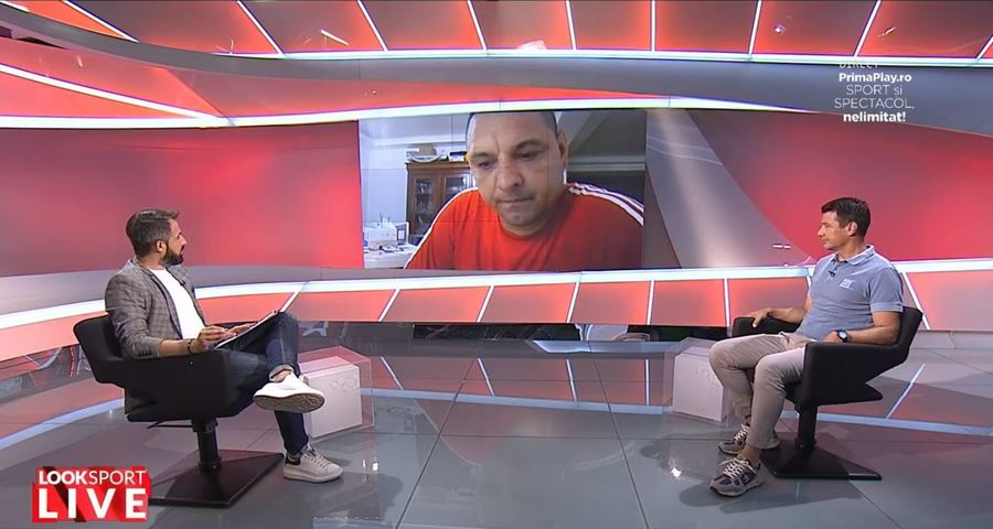 VIDEO | Ionel Ganea şi Iulian Miu s-au contrat pe tema Steaua - FCSB, în direct pe Look Sport+! "Sunteţi toţi zmei la CSA" / "Becali n-a fost niciodată la Steaua"