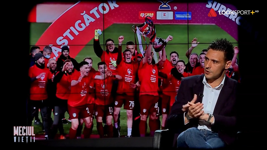 Căpitanul CFR-ului vine la Meciul Vieţii, miercuri, de la 20:00, pe Look Sport+! Nu rata povestea lui Mario Camora