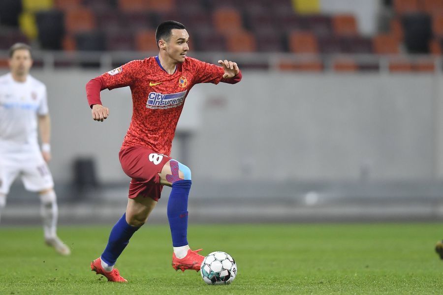 VIDEO | Adrian Şut, următorul tânăr de senzaţie de la FCSB? "Nu contează aşa mult dacă terminăm pe primul loc, în play-off sunt meciurile importante"