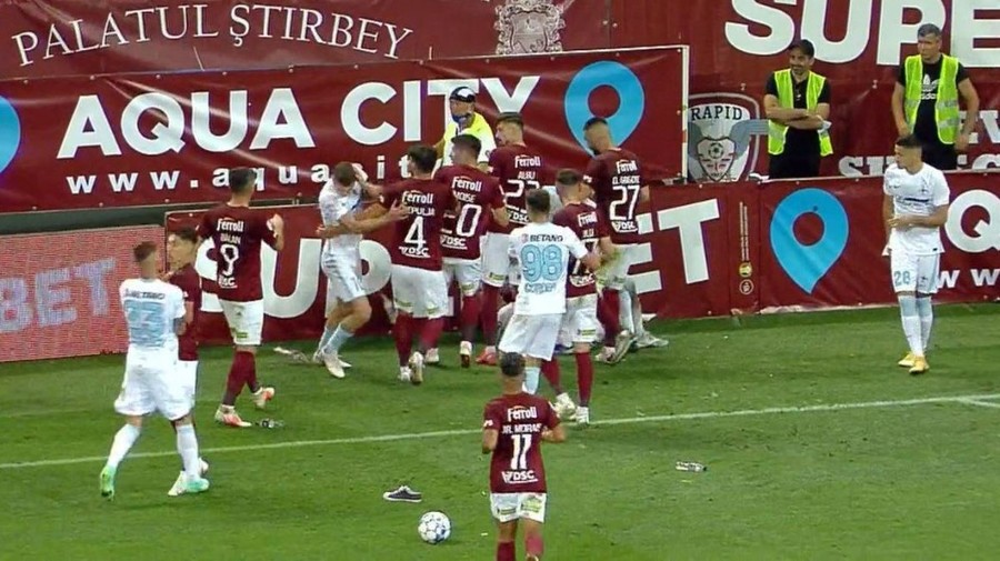 Sancţiuni dure pentru Rapid şi FCSB! Sefer şi Şerban nu au fost iertaţi de Comisia de Disciplină a FRF