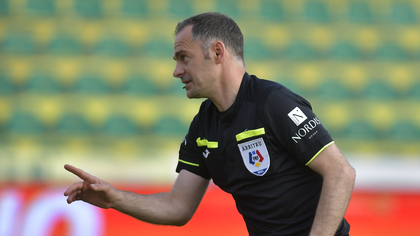 EXCLUSIV ǀ Lucian Rusandu, amendat pentru prestaţia din partida Chindia - FCSB: ”Sunt dezgustat de maniera de arbitraj” 