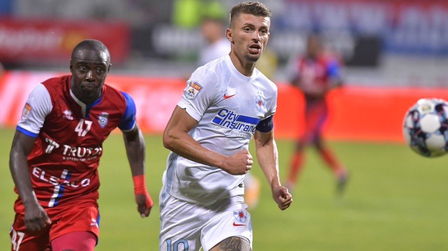 VIDEO ǀ FCSB s-a impus în faţa Botoşaniului, cu 3-1. Gheorghe, Stoica şi Tănase au semnat revenirea formaţiei lui Toni Petrea