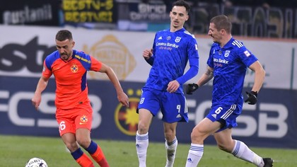 Claudiu Bălan acuză arbitrajul după meciul dintre FCSB şi FC ”U” Craiova: ”Un penalty de cascadorii râsului”