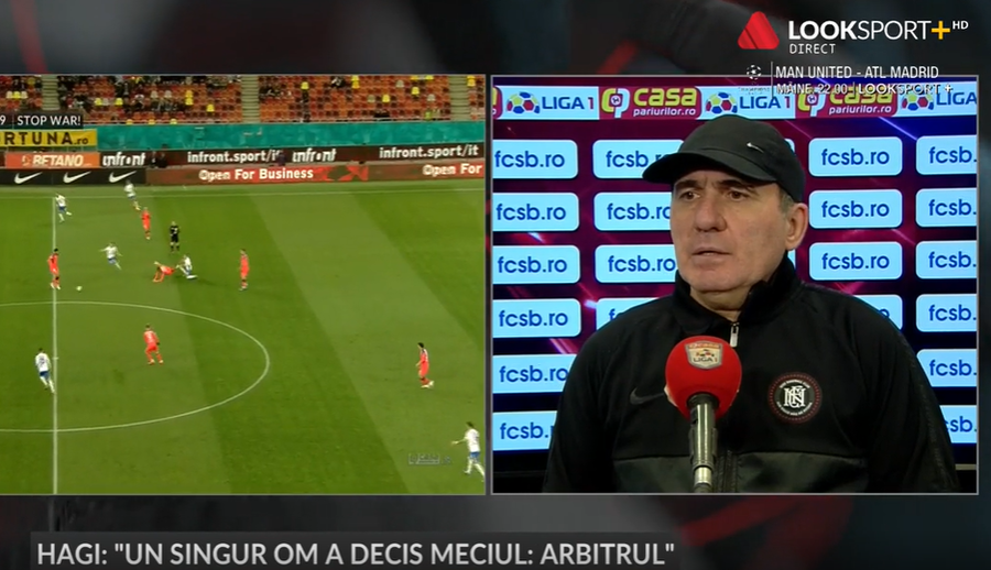 VIDEO | Hagi nu-l iartă pe Rusandu: "Incredibil, inadmisibil! A văzut toată ţara, nu am cuvinte"