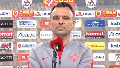 VIDEO | Toni Petrea: "O victorie meritată, sunt mulţumit de Edjouma". Ce spune despre arbitraj, Andrei Vlad şi Tavi Popescu