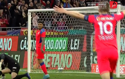 VIDEO | Coman, reacţie în stilul lui Ronaldo. Gestul ciudat făcut după ce Olaru i-a "furat" golul