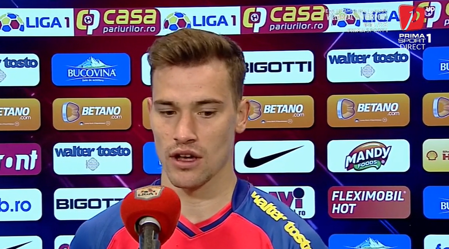 VIDEO | Mesajul primit de Olaru de la Coman, după ce i-a "furat" un gol: "Asta mi-a zis!"