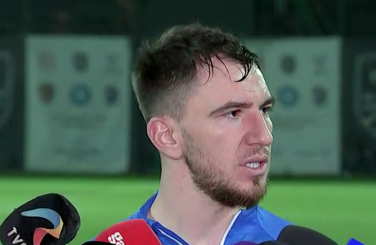 VIDEO | Sorescu nu-i uită pe fanii lui Dinamo: "Dacă mi-au dat tricoul jos înseamnă că nu meritam să-l port!"