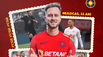 VIDEO ǀ E oficial: Damjan Djokovic a semnat cu FCSB!