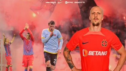 OFICIAL | Vlad Chiricheş a revenit la FCSB după 10 ani! Ce număr va purta apărătorul central