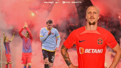 Chiricheş şi-a exprimat bucuria, cu ocazia revenirii la FCSB. ”E bine să fiu acasă”