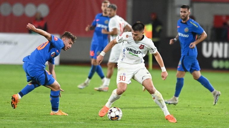 FC Hermannstadt - Rapid 1-1. Pas greșit făcut de echipa lui Cristiano  Bergodi. Gazdele puteau da lovitura pe final