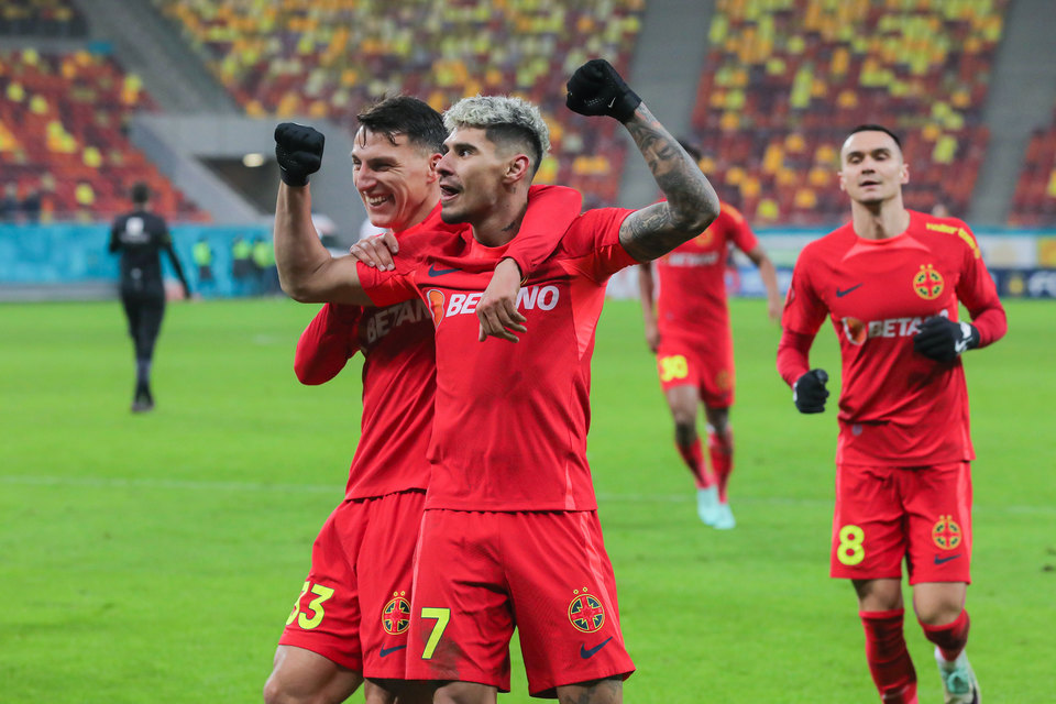 Darius Olaru, gol superb în FCSB - FC Hermannstadt