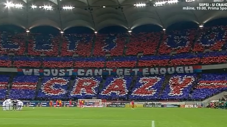 VIDEO | Coregrafie spectaculoasă a celor de la FCSB pentru derby-ul cu Rapid