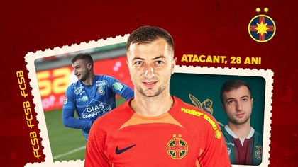 OFICIAL | Daniel Popa, noul atacant al celor de la FCSB