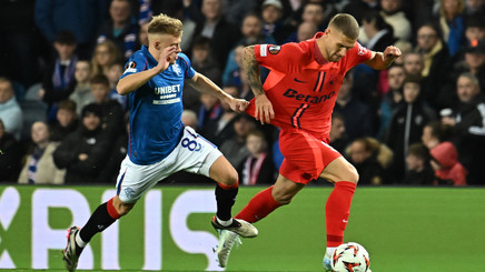 VIDEO | Rangers - FCSB 4-0. Catastrofă pentru campioana României pe ”Ibrox Park”