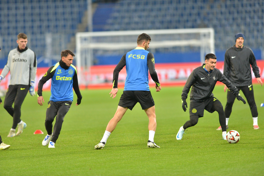 Echipa de start a FCSB-ului pentru partida cu Hoffenheim! Cine sunt marii absenţi ai campioanei României