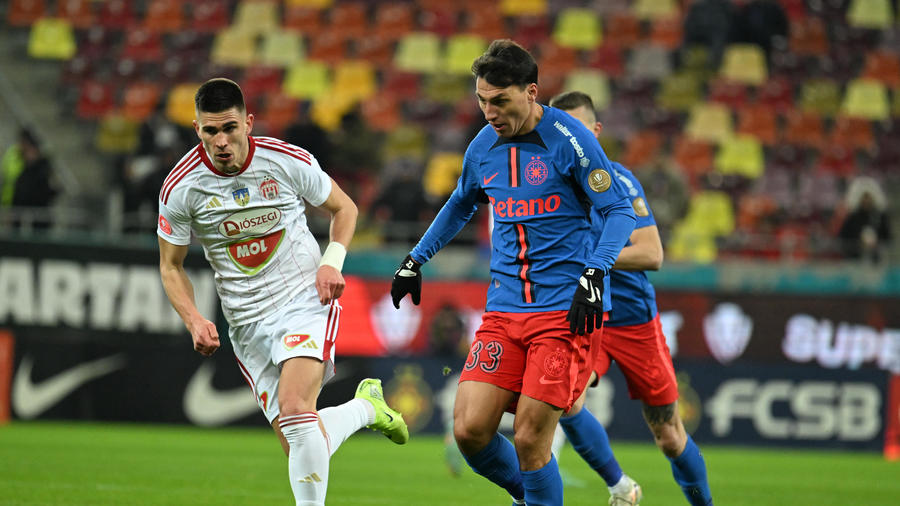 VIDEO | FCSB - Sepsi OSK 3-0. Campioane face o demonstraţie de forţă şi trece pe primul loc