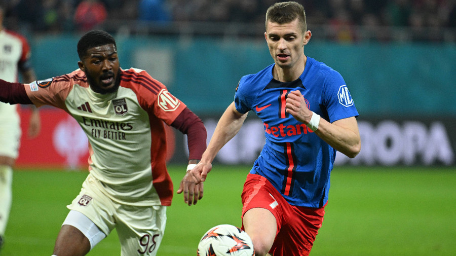 VIDEO | FCSB - Lyon 1-3. Campioana României a cedat în ultimele minute într-un meci în care a jucat bine
