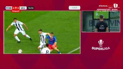 VIDEO | Deschidere de scor pe „Arena Naţională”! FCSB marchează din penalty, după ce centralul partidei a analizat faza la VAR