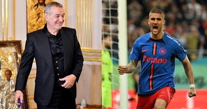 Gigi Becali nu l-a iertat pe Daniel Bîrligea, după postarea controversată a atacantului: „Nu e bine să zicem ciori. Eu le zic păsări”