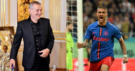 Gigi Becali nu l-a iertat pe Daniel Bîrligea, după postarea controversată a atacantului: „Nu e bine să zicem ciori. Eu le zic păsări”