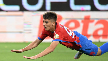 VIDEO | ”Sper să joc şi în Liga Campionilor, e visul oricărui copil”. Puştiul Stoian ar putea deveni titular la FCSB