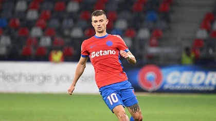 Veste cutremurătoare pentru FCSB! Florin Tănase, suspendare drastică din partea UEFA după ce a fost eliminat cu Shkendija