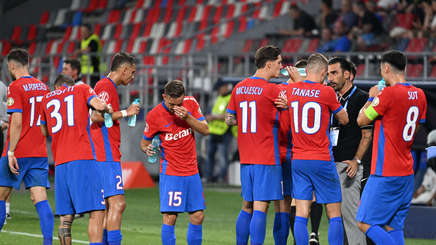 Cine va arbitra FCSB - Drita, din turul trei preliminar Europa League

