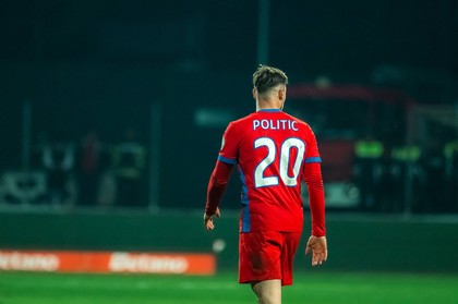 Dennis Politic, OUT de la FCSB! Gigi Becali nu mai stă la discuţii cu jucătorul adus de la Dinamo: „Îl dau pe 300.000 de euro ca pe Ştefănescu şi asta este”