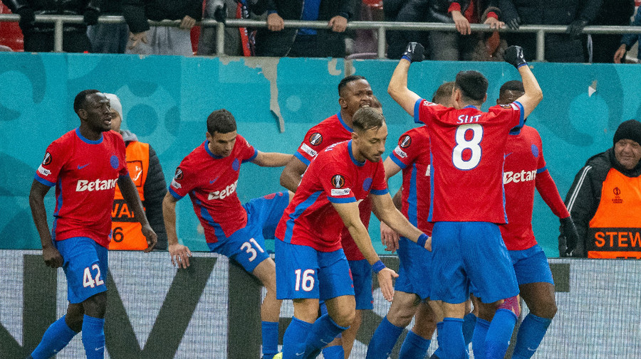 Notele primite de jucătorii de la FCSB pentru meciul cu Feyenoord