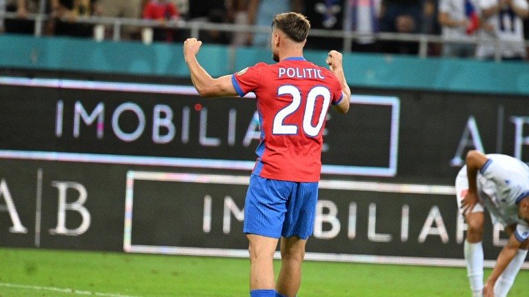 E gata! Gigi Becali a luat decizia finală în privinţa lui Dennis Politic! Ce se întâmplă cu jucătorul care nu a mai jucat de o lună la FCSB