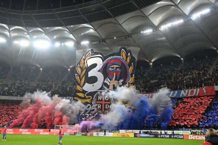 FCSB, părăsită de fani în primul meci al anului pe teren propriu! Câte bilete a vândut campioana pentru derby-ul cu CFR Cluj, decisiv pentru accederea în play-off