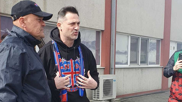 VIDEO | Peluza Nord i-a făcut o primire călduroasă lui Mirel Rădoi. ”Trebuie să fim împreună”