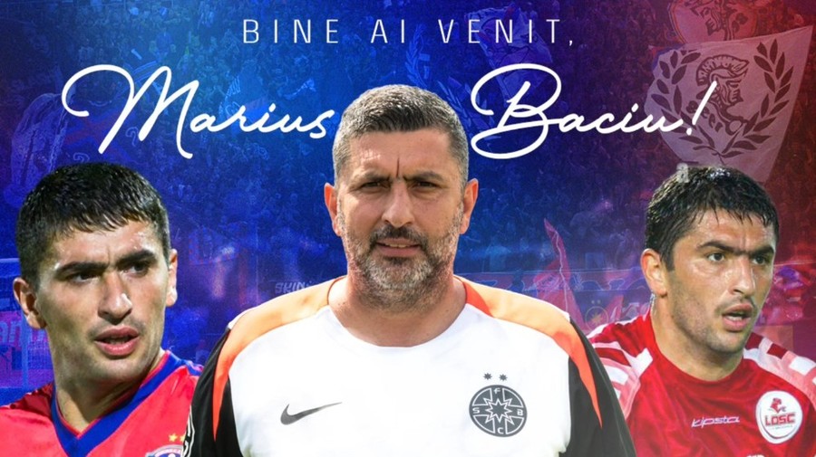 OFICIAL | Marius Baciu este noul antrenor de la FCSB! Cine sunt cei doi colaboratori care vor completa staff-ul