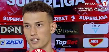 VIDEO | Luca Stancu a debutat la FCSB. ”Întotdeauna am visat să joc la echipa asta”