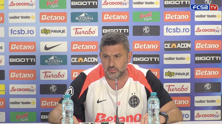 Replica lui Marius Baciu, după ce a fost criticat de Marius Şumudică: ”Să fie sănătos”