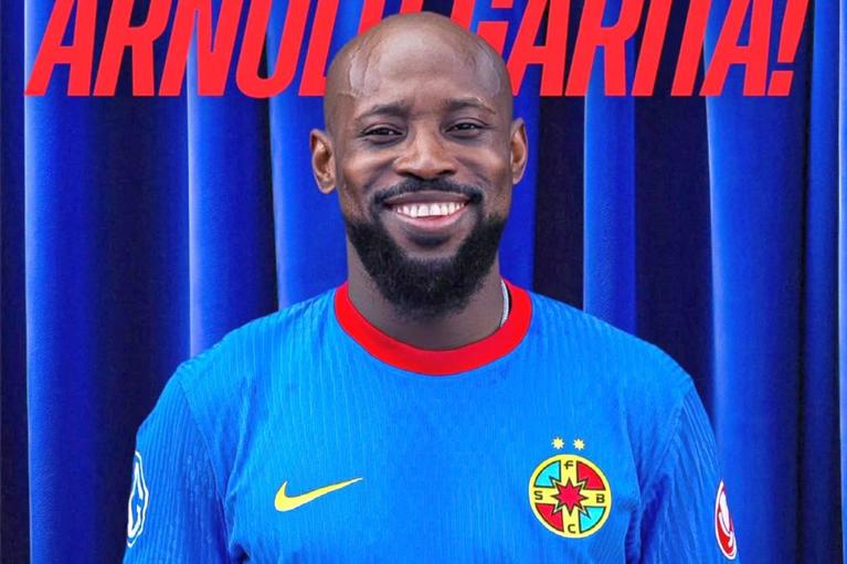 Reacţia lui Arnold Garita după ce a fost prezentat de FCSB. ”Foarte mândru să reprezint clubul şi să port aceste culori”