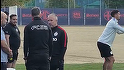 VIDEO | Laurenţiu Reghecampf şi-a început al treilea mandat la FCSB! A condus primul antrenament, iar Thomas Neubert s-a ocupat de încălzire