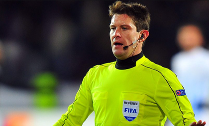 Matej Jug va arbitra meciul AS Roma - CFR Cluj, de joi, din Liga Europa

