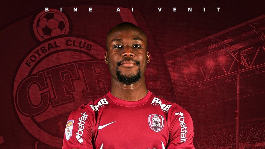 Clubul CFR Cluj, somat de FRF să achite suma de transfer pentru ivorianul Meleke, adus de la FC Botoşani