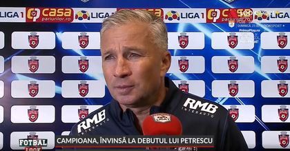 Petrescu evidenţiază arbitrajul, după eşecul cu Botoşani. "Rezultat mincinos, au fost faze de penalty. VAR nu o să vină în România nici în 2025" VIDEO