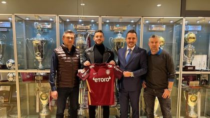 VIDEO EXCLUSIV | Sergiu Buş a semnat cu CFR Cluj! Durata contractului + ce salariu va încasa